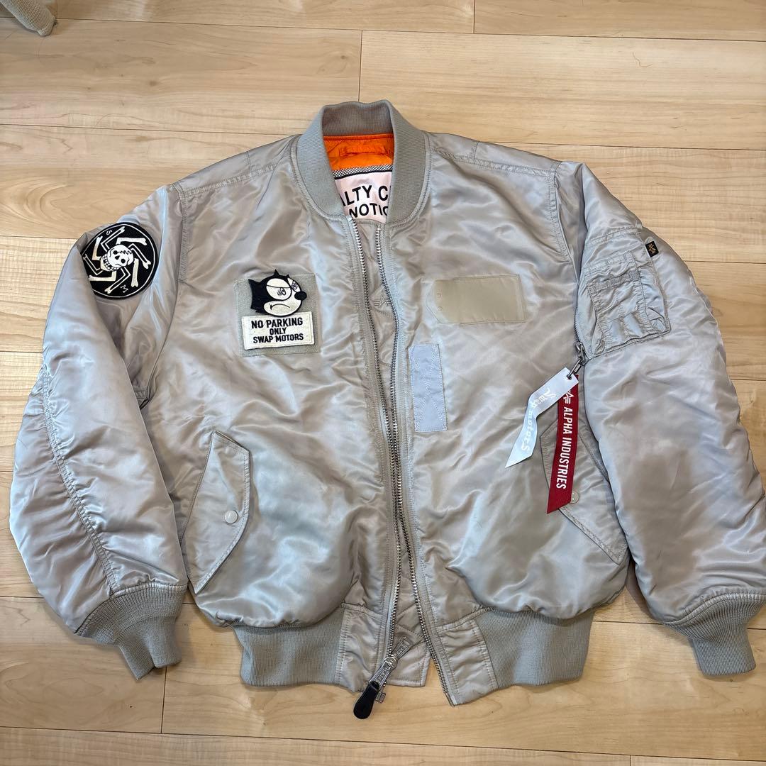 【L】 美品TSY SWAP MOTORS ALPHA MA- シルバー