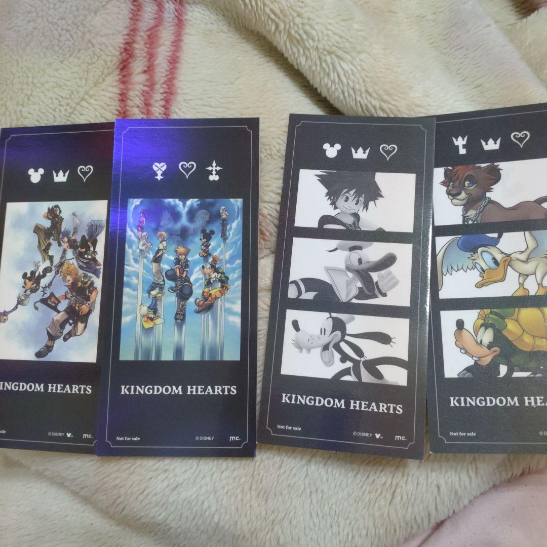 キングダムハーツ ロフト ピンズ 全5種類セット　ノベルティ付　しおり