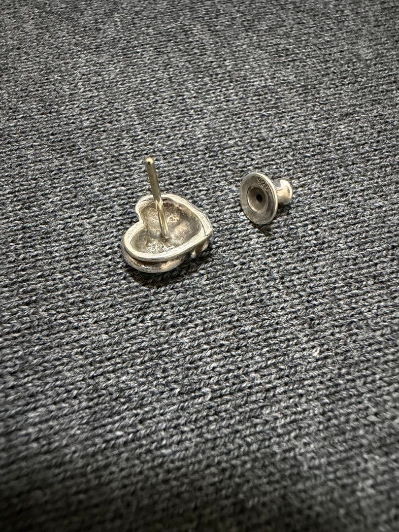 CHROME HEARTS クロムハーツ STUD HEART ハートピアス