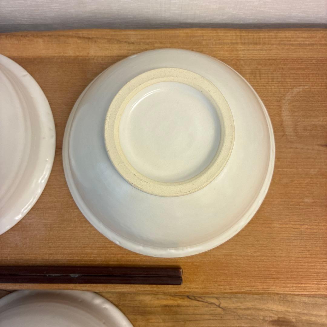 NBT新品　陶器　陶芸作家　丼鉢3個　456