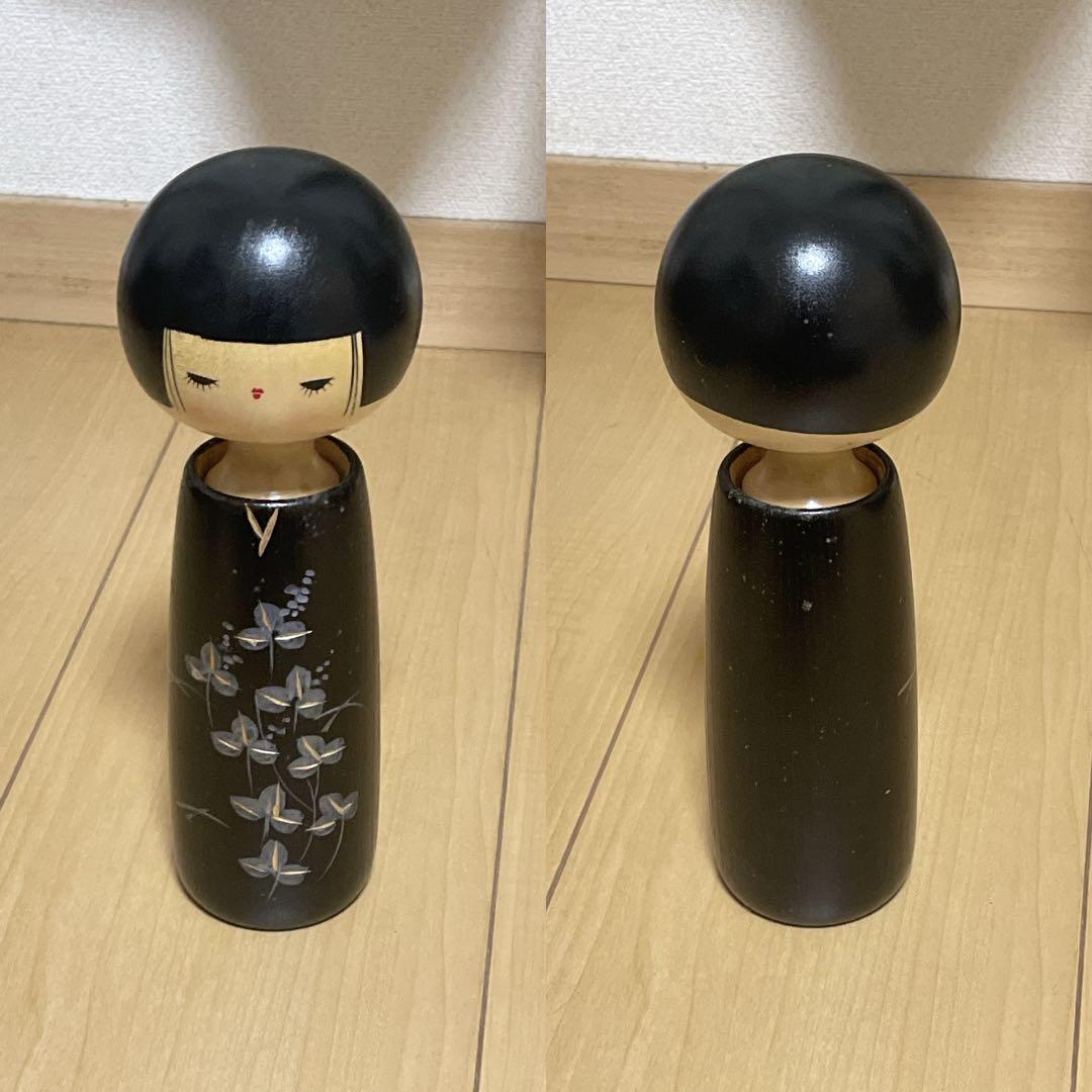 近代こけし　真一郎作　萩の里　箱あり　8体セット　まとめ売り