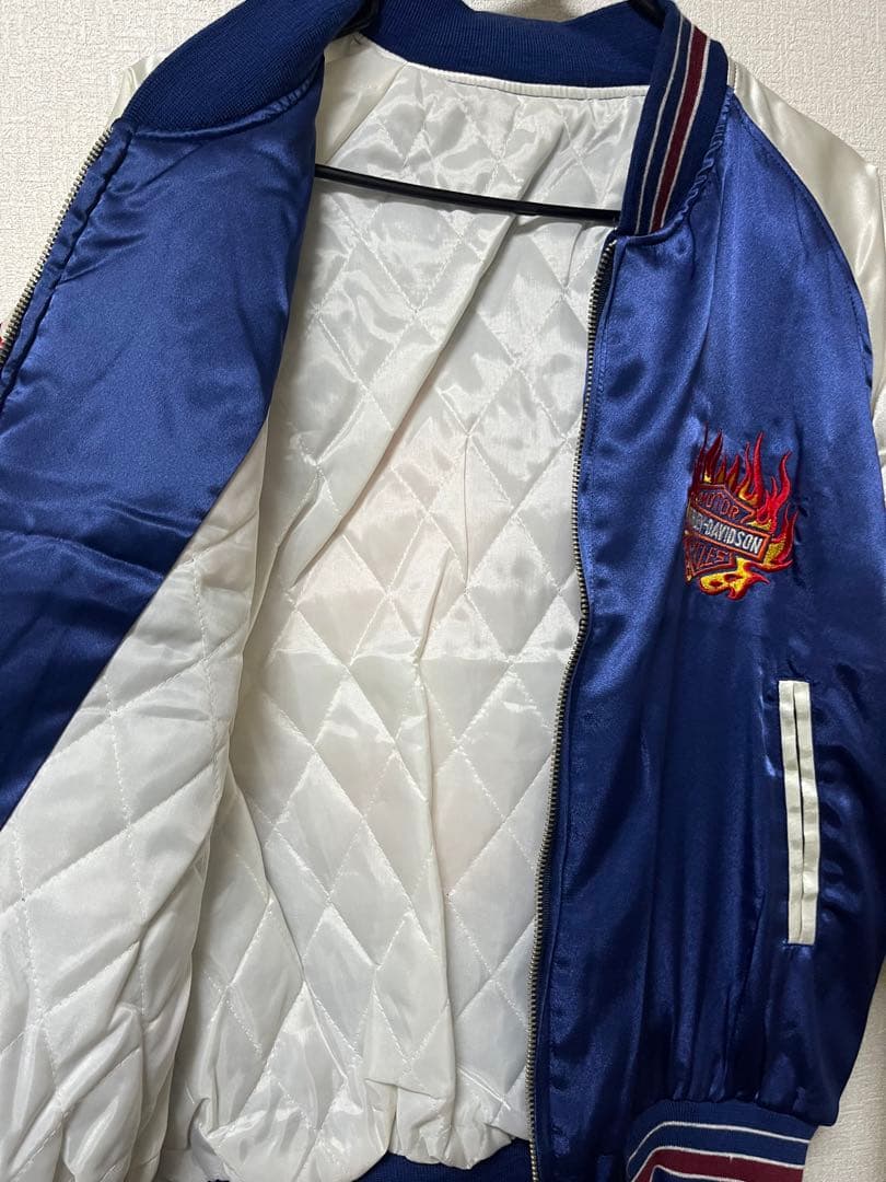 harley-davidson フレイムスカジャン 週末限定セール中