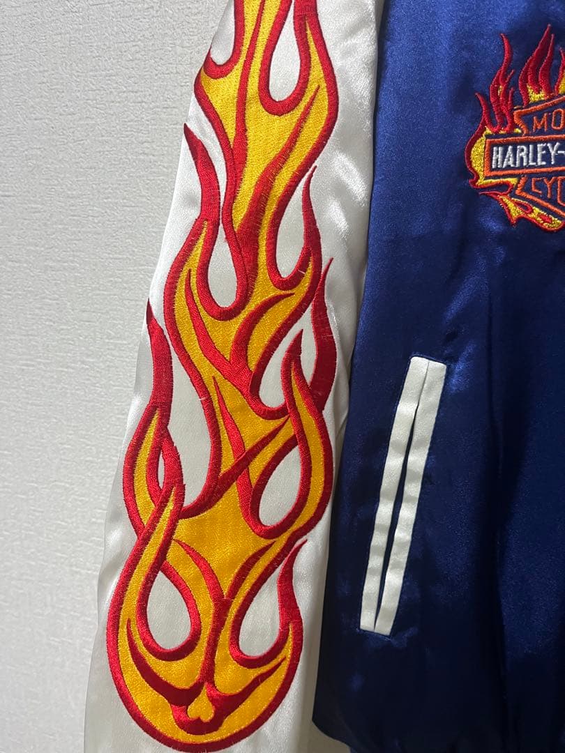 harley-davidson フレイムスカジャン 週末限定セール中