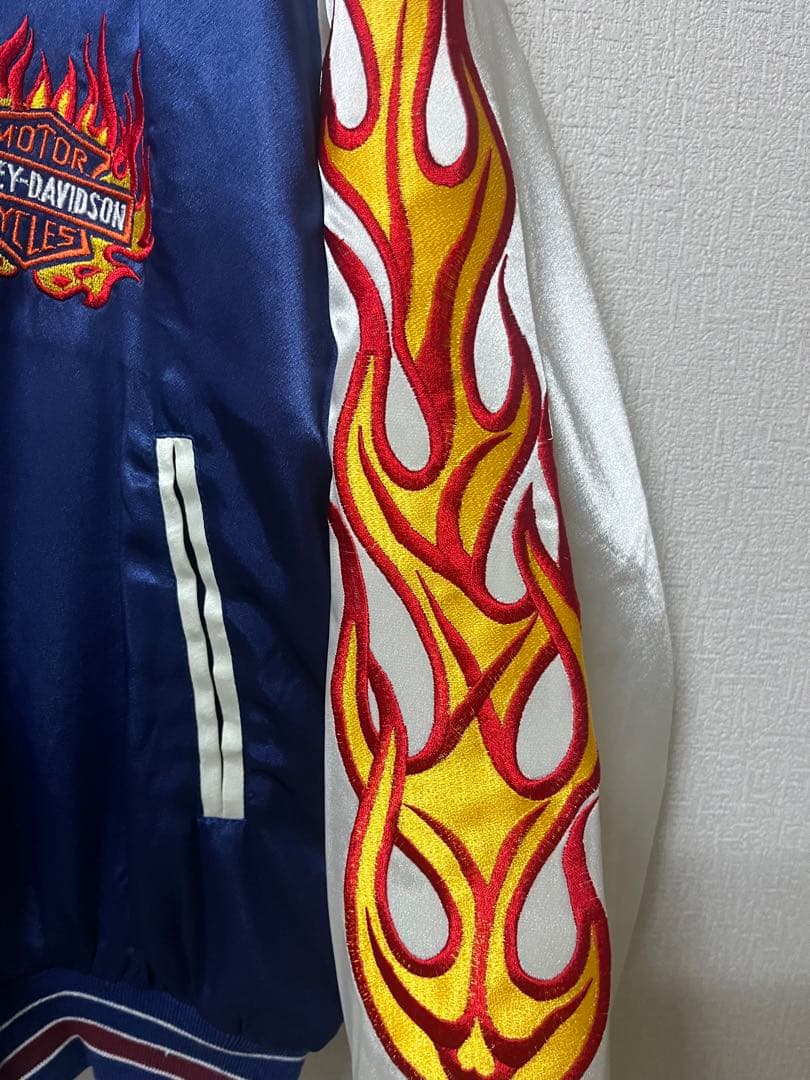 harley-davidson フレイムスカジャン 週末限定セール中