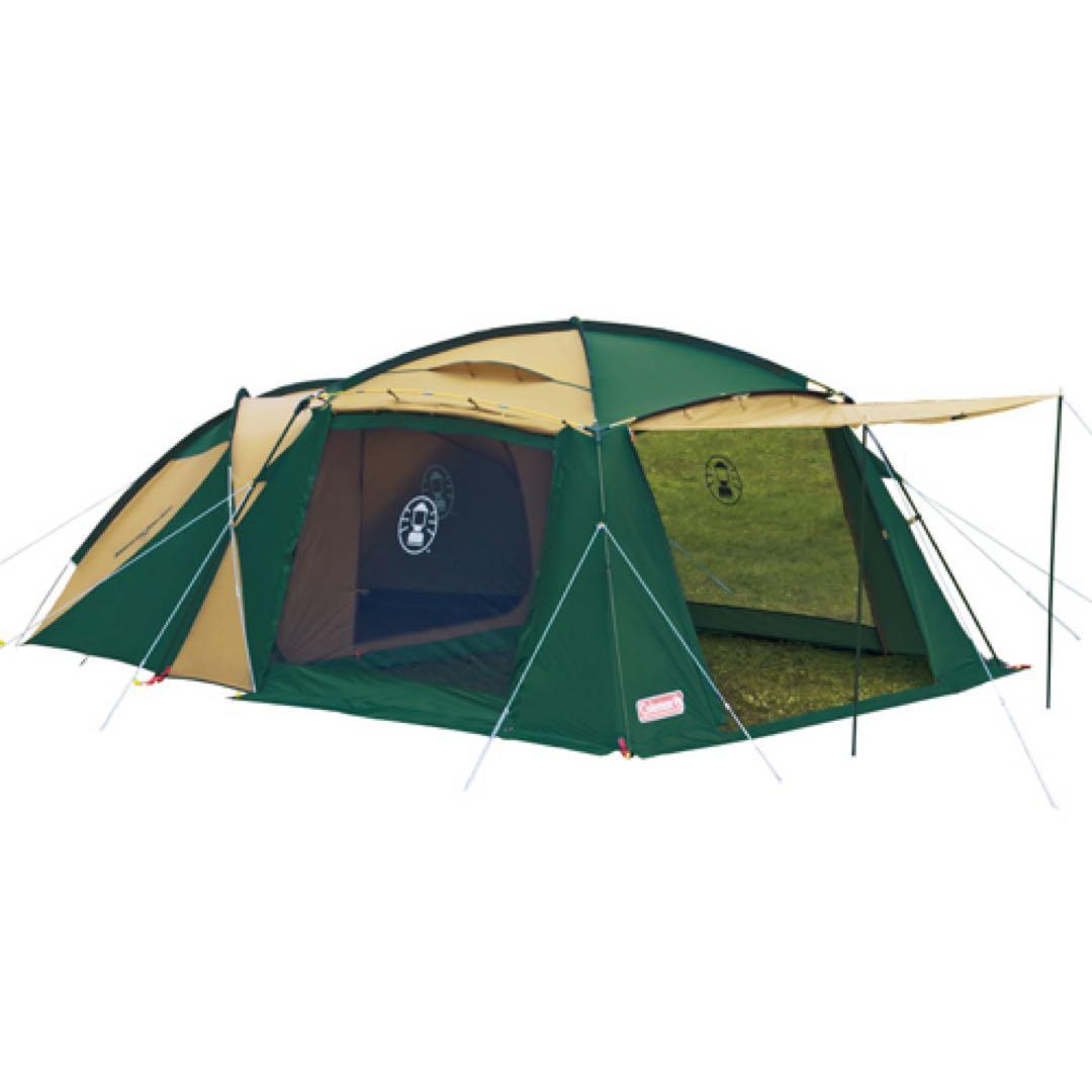 『極美品』コールマンテント ラウンドスクリーン2ルームハウス