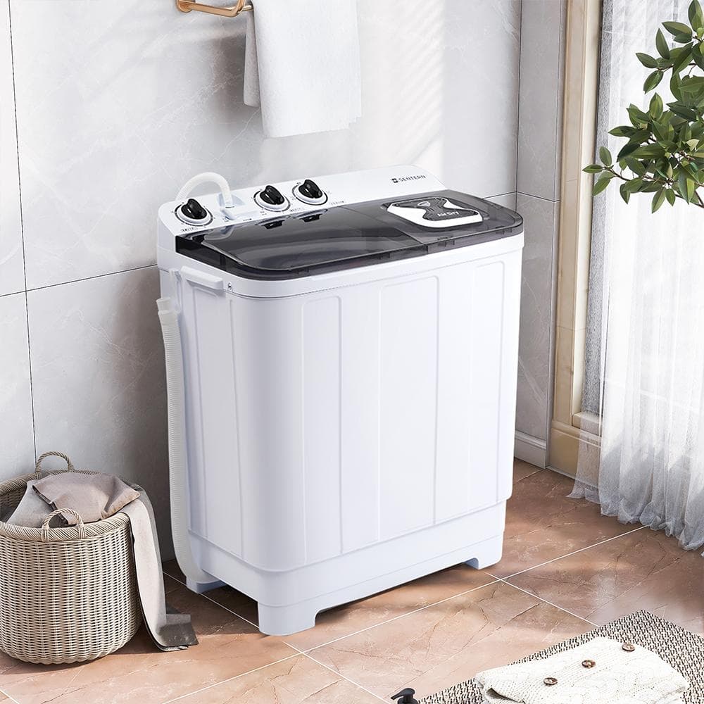 二槽式洗濯機 縦型洗濯機 洗濯7kg/脱水槽4.5kg 大容量 小型洗濯機
