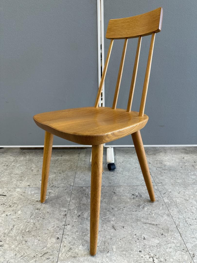 飛騨産業　ダイニングチェア　TUGUMI　ブラウン　④