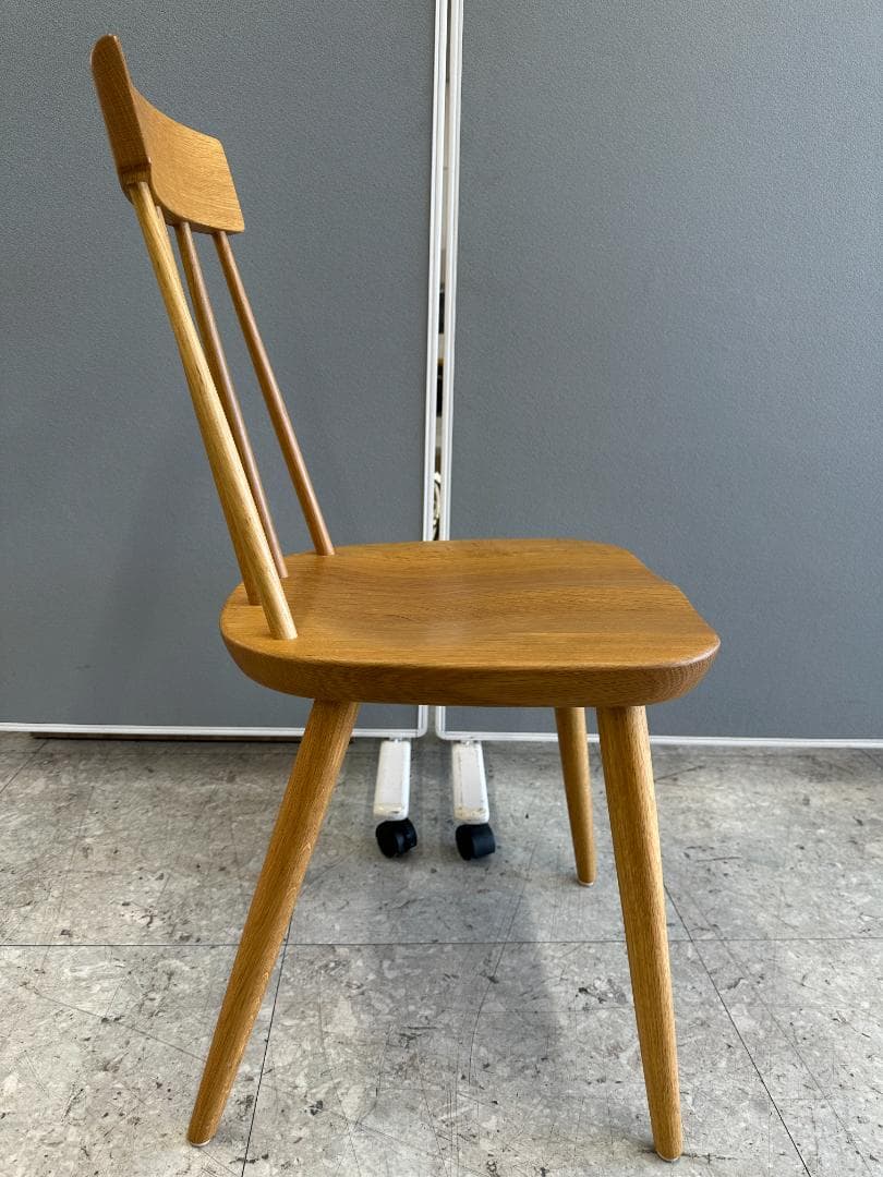 飛騨産業　ダイニングチェア　TUGUMI　ブラウン　④