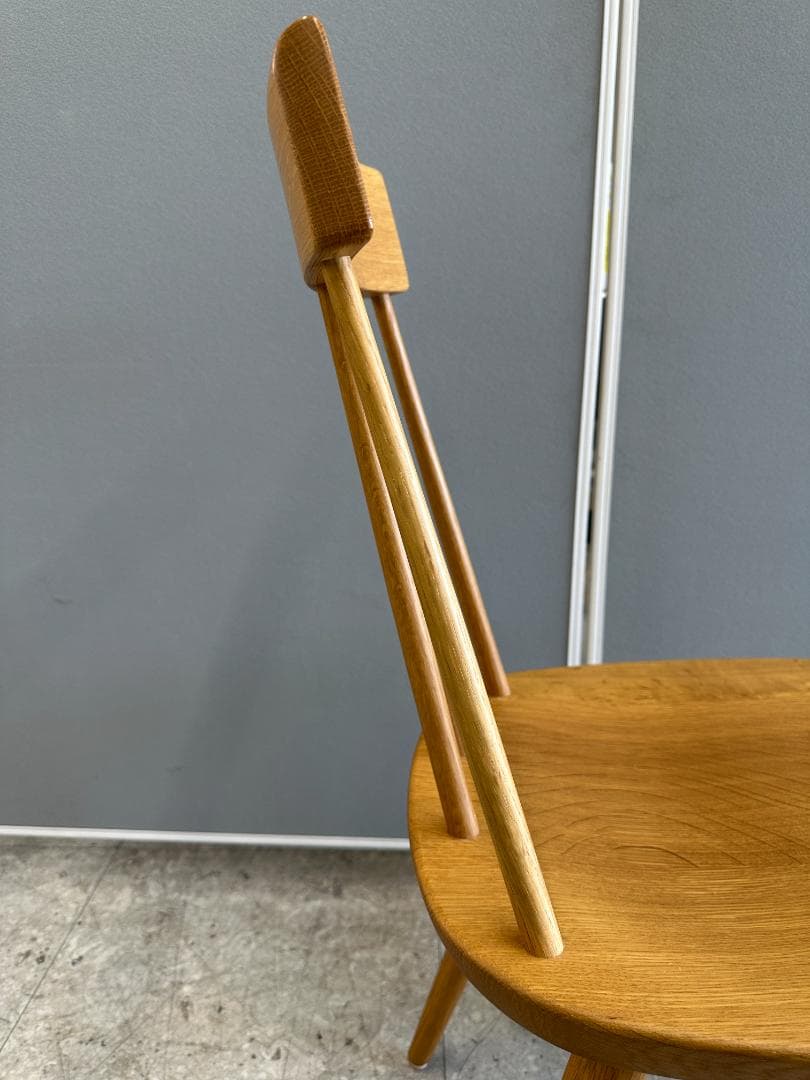 飛騨産業　ダイニングチェア　TUGUMI　ブラウン　④