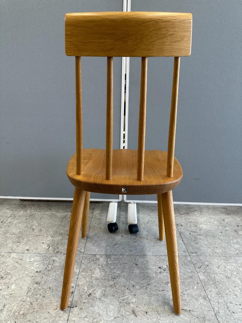 飛騨産業　ダイニングチェア　TUGUMI　ブラウン　④