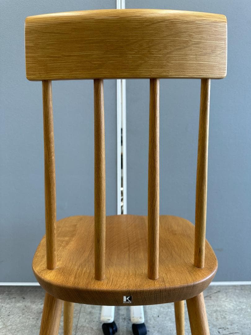 飛騨産業　ダイニングチェア　TUGUMI　ブラウン　④