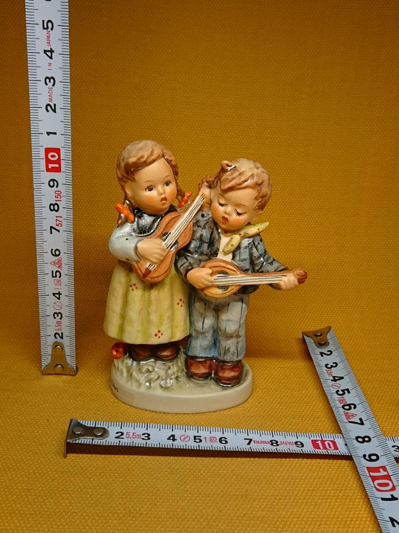 【美品】人形　西ドイツ　陶器　置物　インテリア　工芸品　美術品　A3398