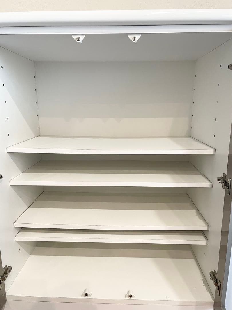 ニトリ　カップボード　キッチンカウンター　食器棚　Nポスティア　120cm