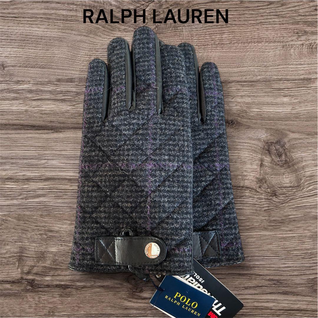 Polo Ralph Lauren 手袋 Mサイズ ウールレザー
