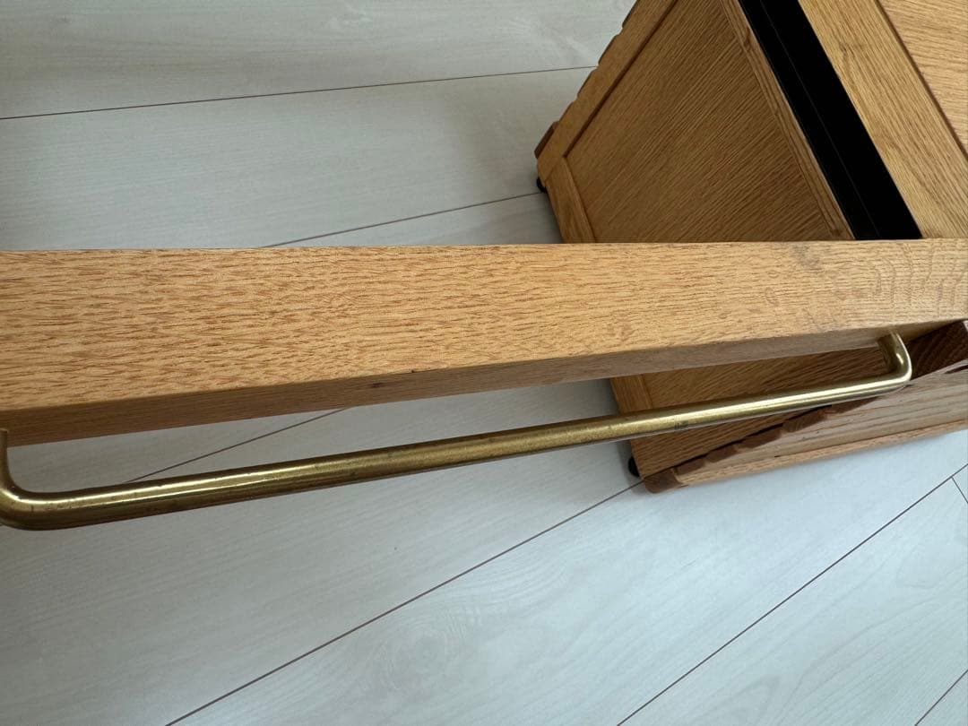 ikiki シェルフコンテナM ＋バーナーエクステンションテーブルオーク セット