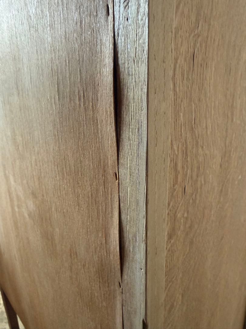 ビンテージ 4段チェスト 猫脚 剥離