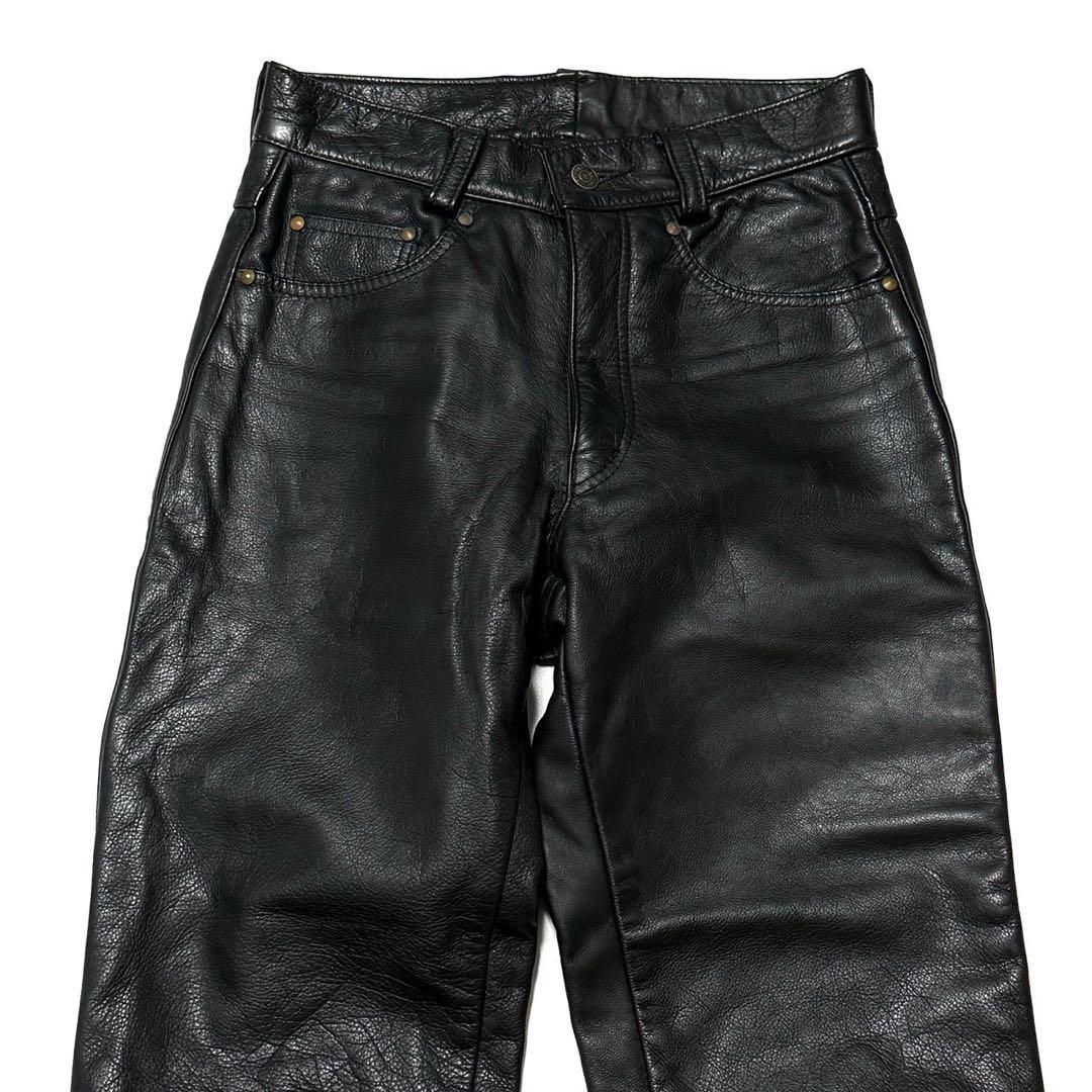 【まっちー】Schott®︎ N.Y.C. USA製 本革 レザーパンツ