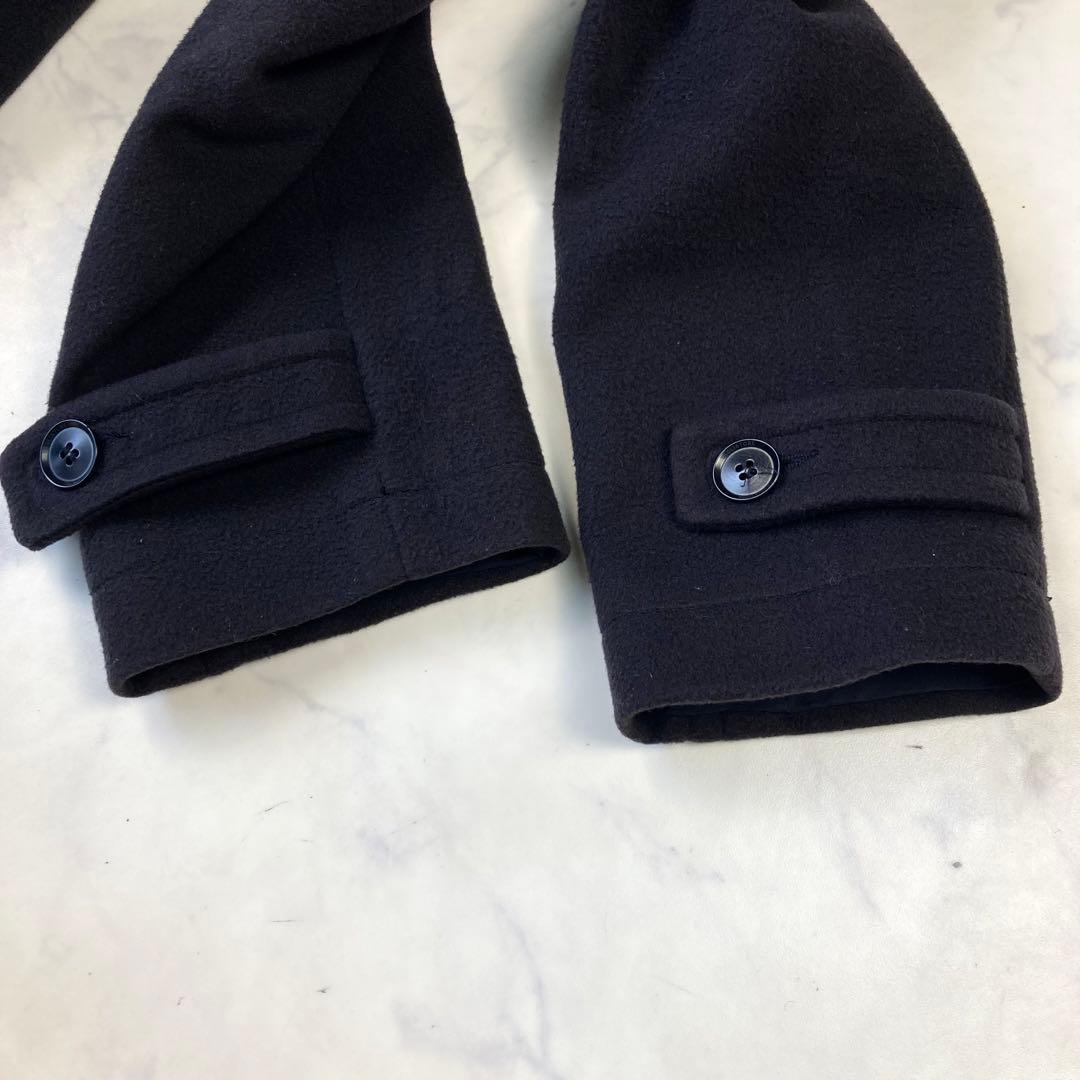 TAGLIATORE スーパーファインバージンウール チェスターコートネイビー