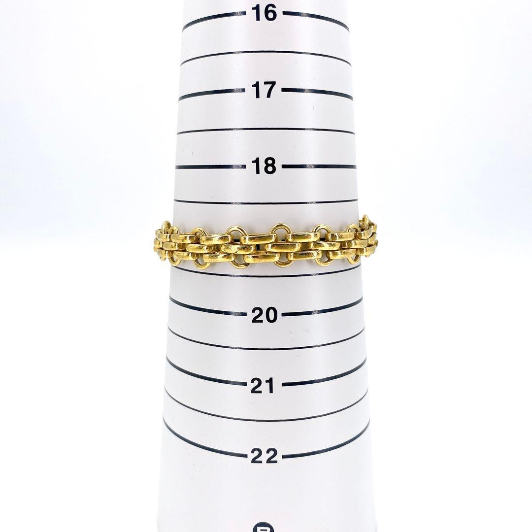 【美品】クリスチャン ディオール Dior チェーン ブレスレット ゴールド