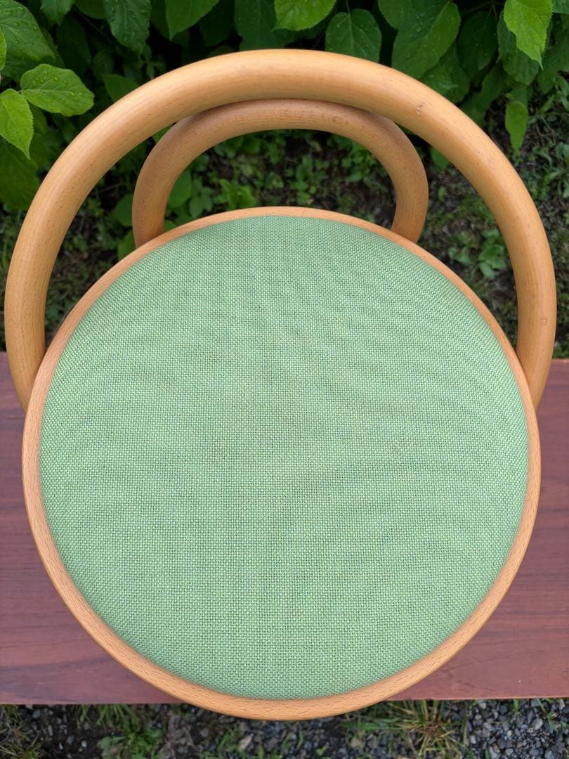 秋田木工　曲木スツール　玄関チェア　ドレッサーチェアなどに‼️