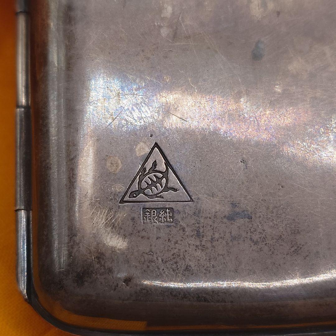 シガーケース 純銀 DUKE'S CAMEO CIGARETTES k0201