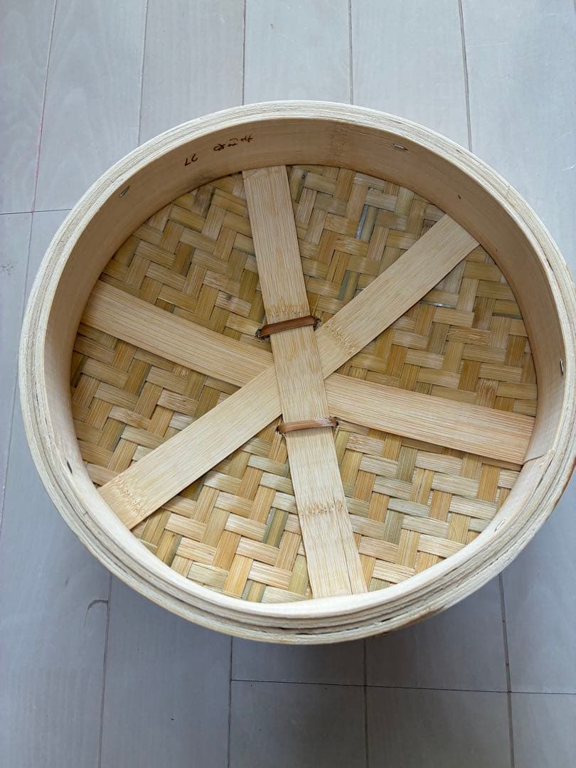 かごや 竹 中華せいろ 27cm 鍋付きセット（ガス・IH対応）