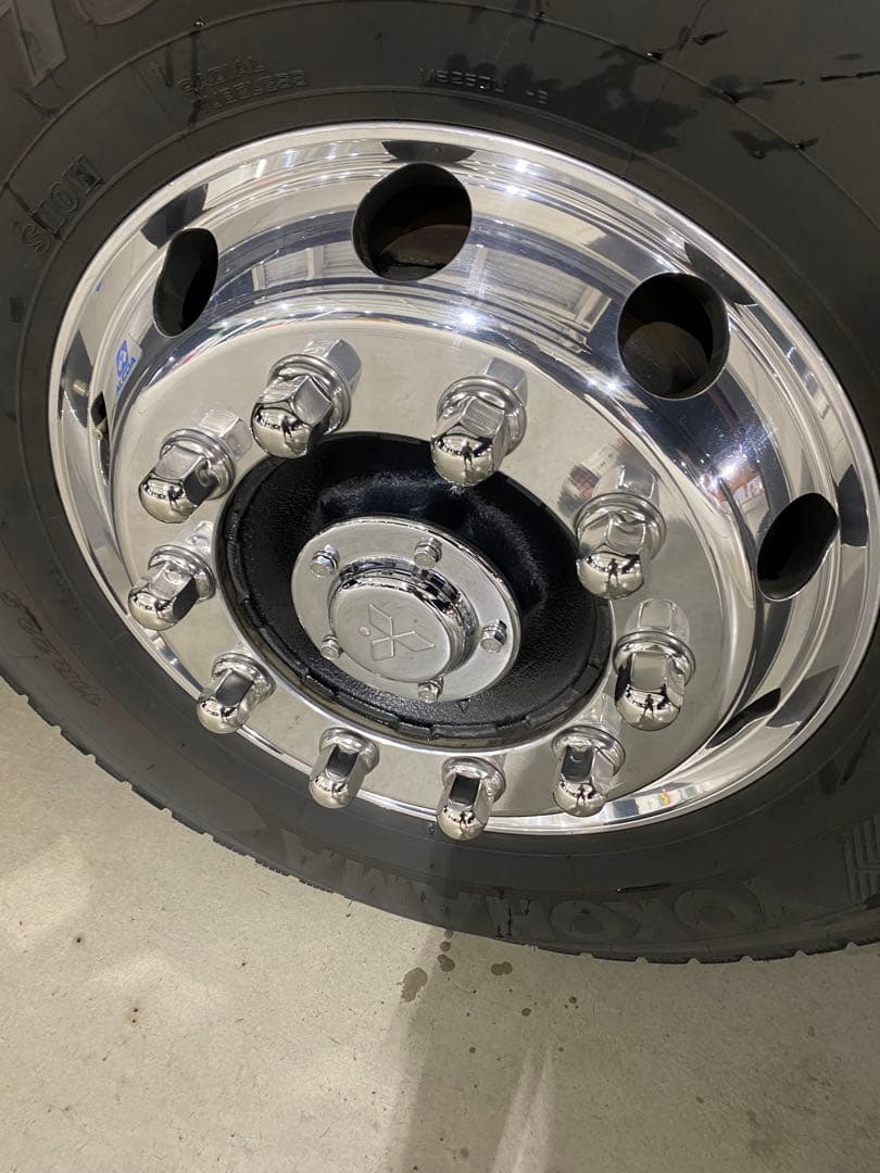 スーパーグレート　メッキハブカバー