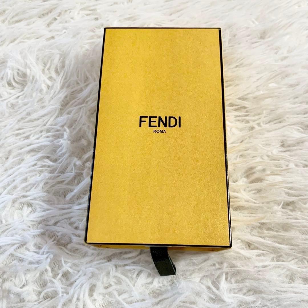 FENDI　フェンディ　FFロゴ　ズッカ　ラッピー　リボンスカーフ　マルチカラー