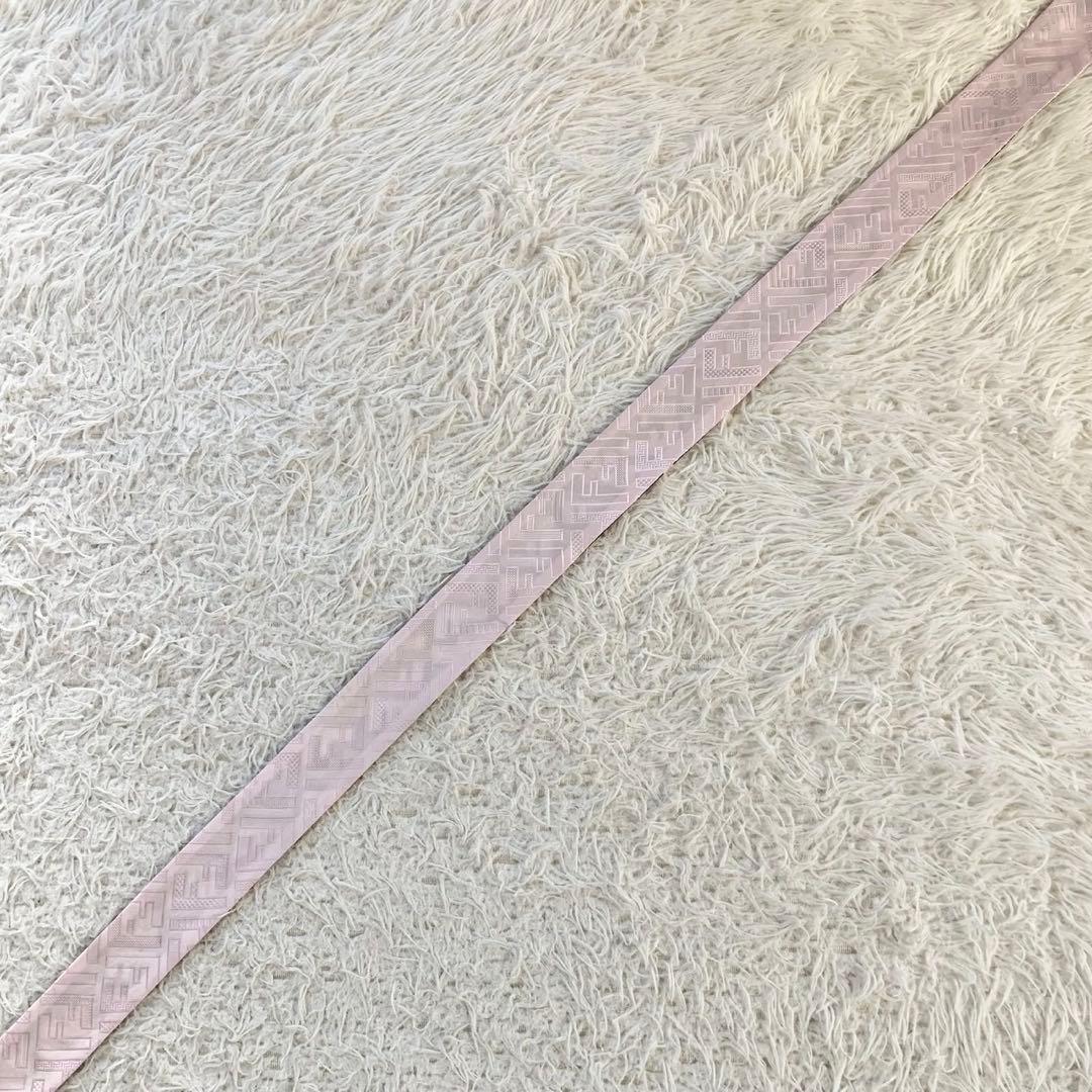 FENDI　フェンディ　FFロゴ　ズッカ　ラッピー　リボンスカーフ　マルチカラー