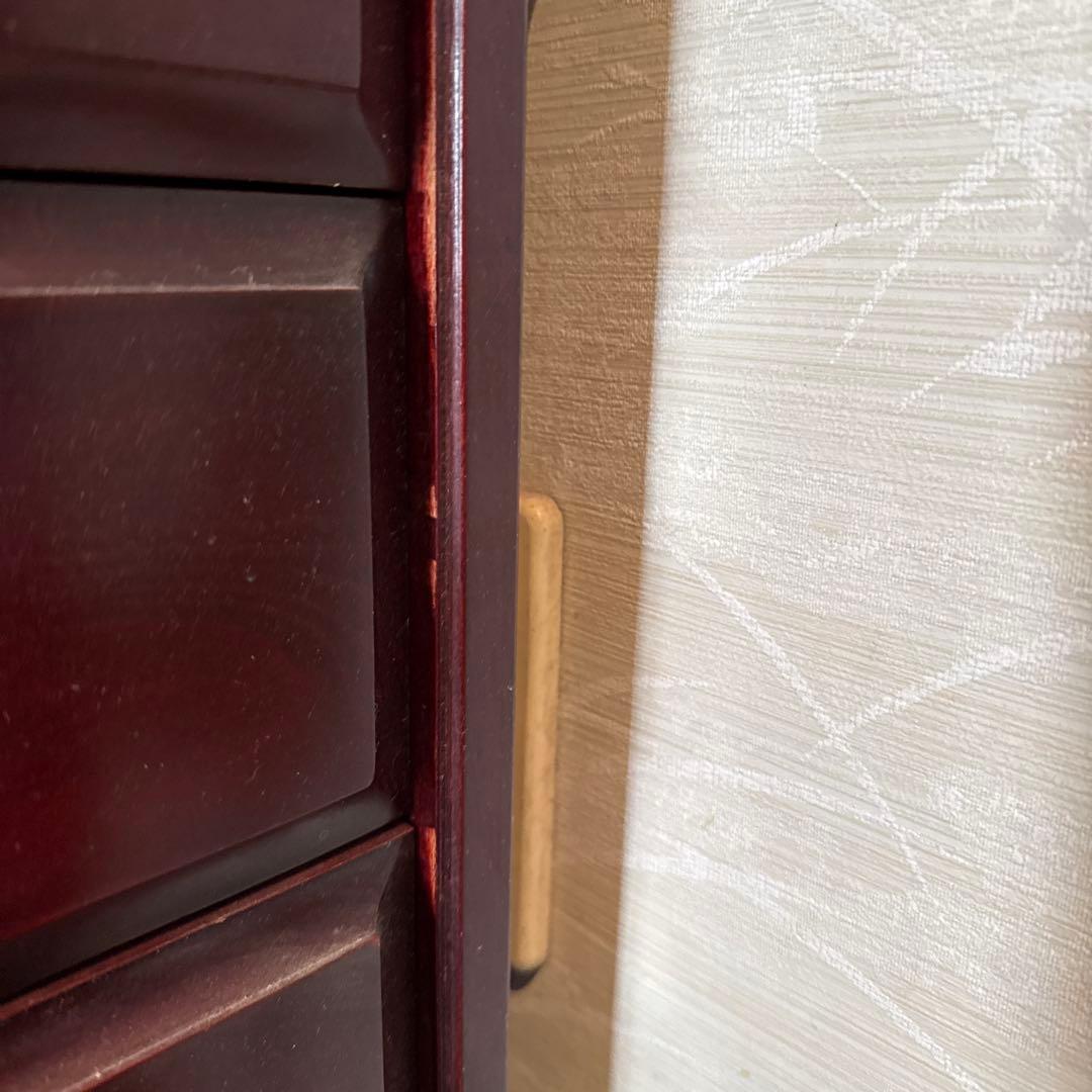 ダークブラウン木製キャビネット＊アンティーク