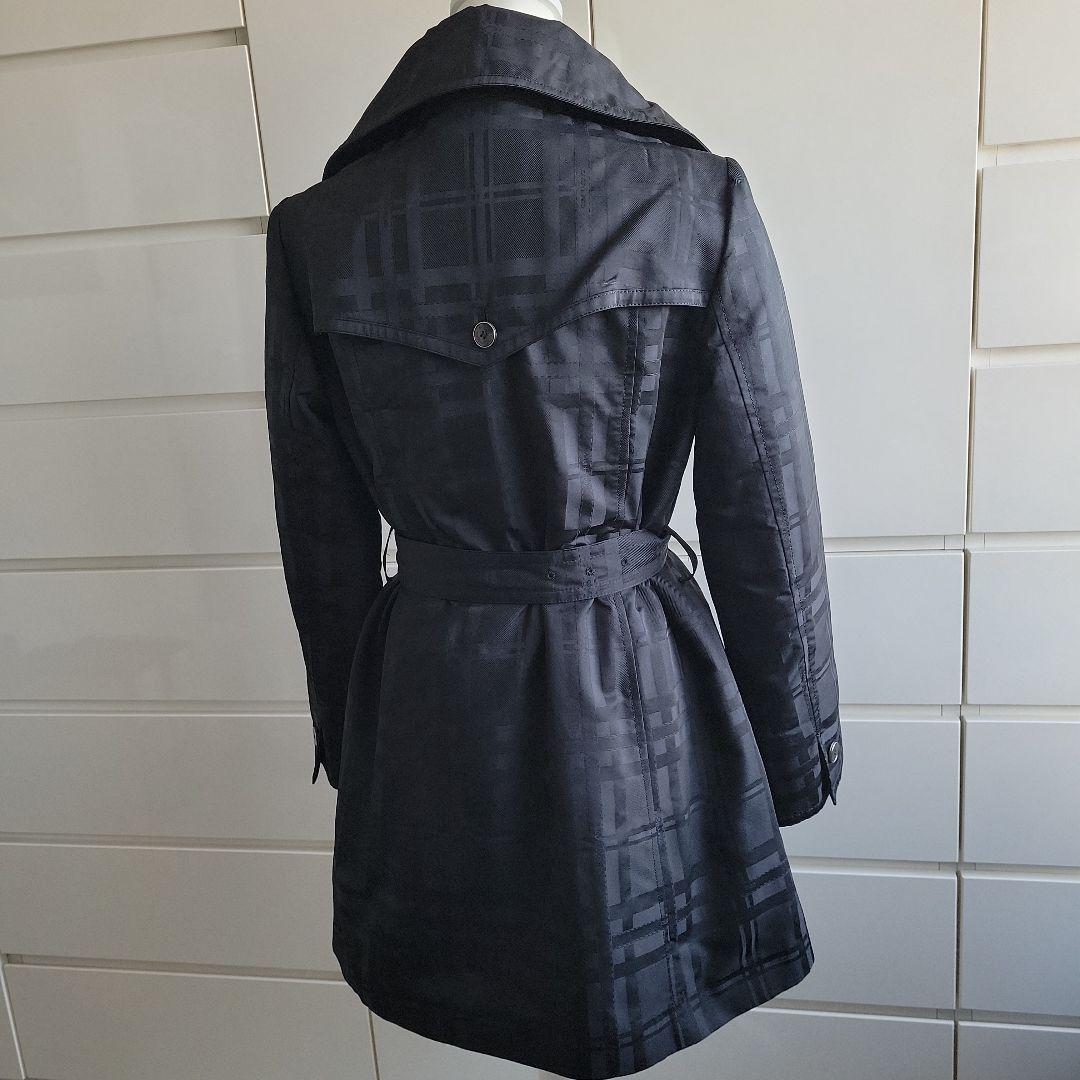 courrèges クレージュ ブラック トレンチコート サイズ38