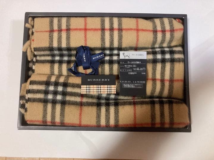 マフラー(バーバリー)ユニセックス値下げ交渉可