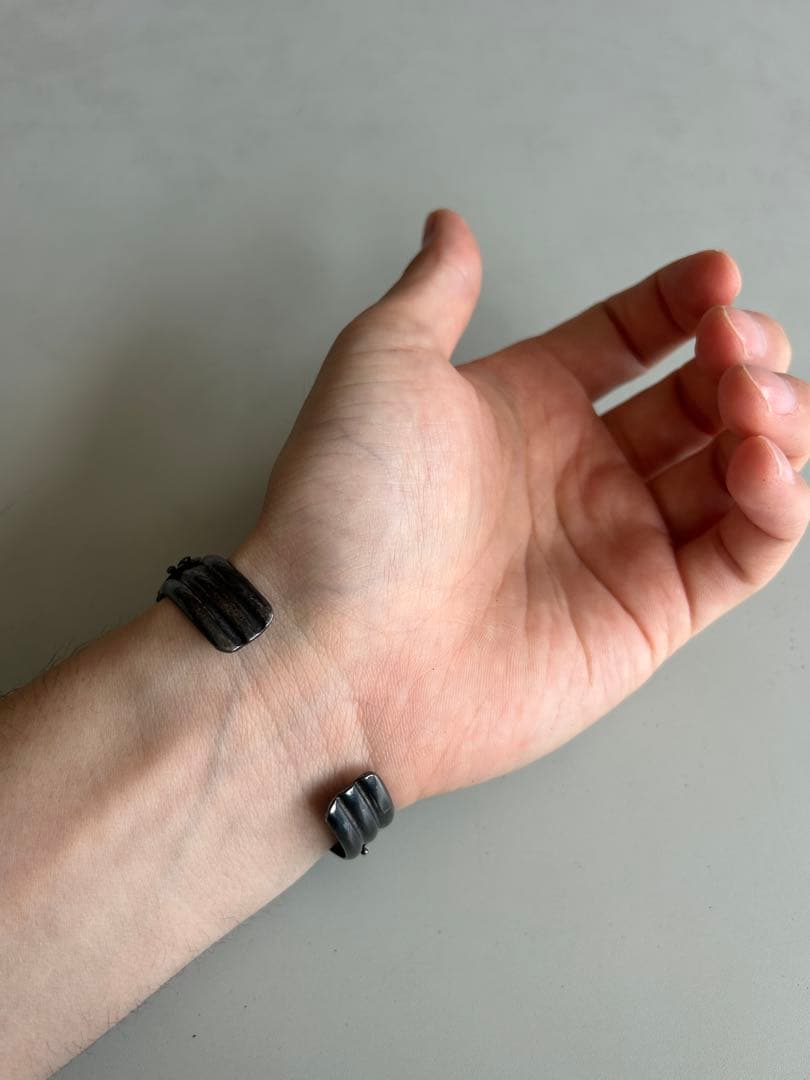 ナバホ 　ターコイズ　バングル　コーラル　925 インディアンジュエリー