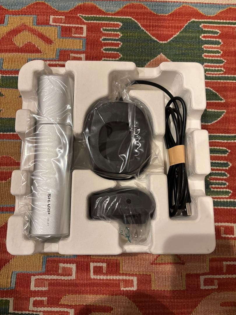 ★新品未使用★SHARP 超音波ウォッシャー UW-X1-S シルバー系