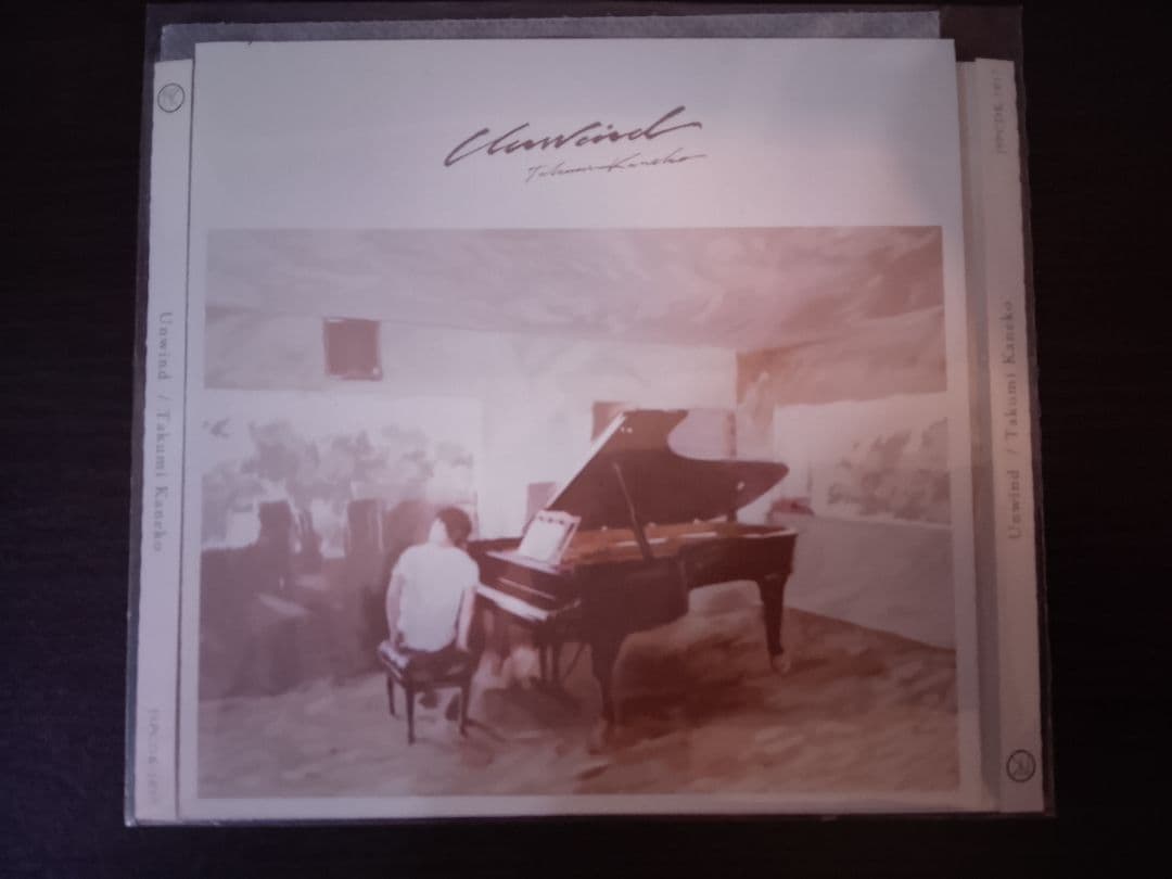新品未使用 TAKUMI KANEKO 金子 巧 unwind　アナログ＋CD