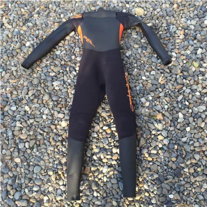 ロックホッパーセミドライウェットスーツ 5ミリ3ミリ ジュニア