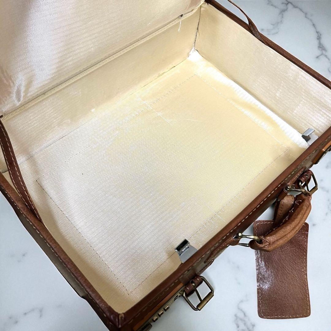 美品✨️ ユーラシアトランク シフレ キャリーバッグ トランク ブラウン