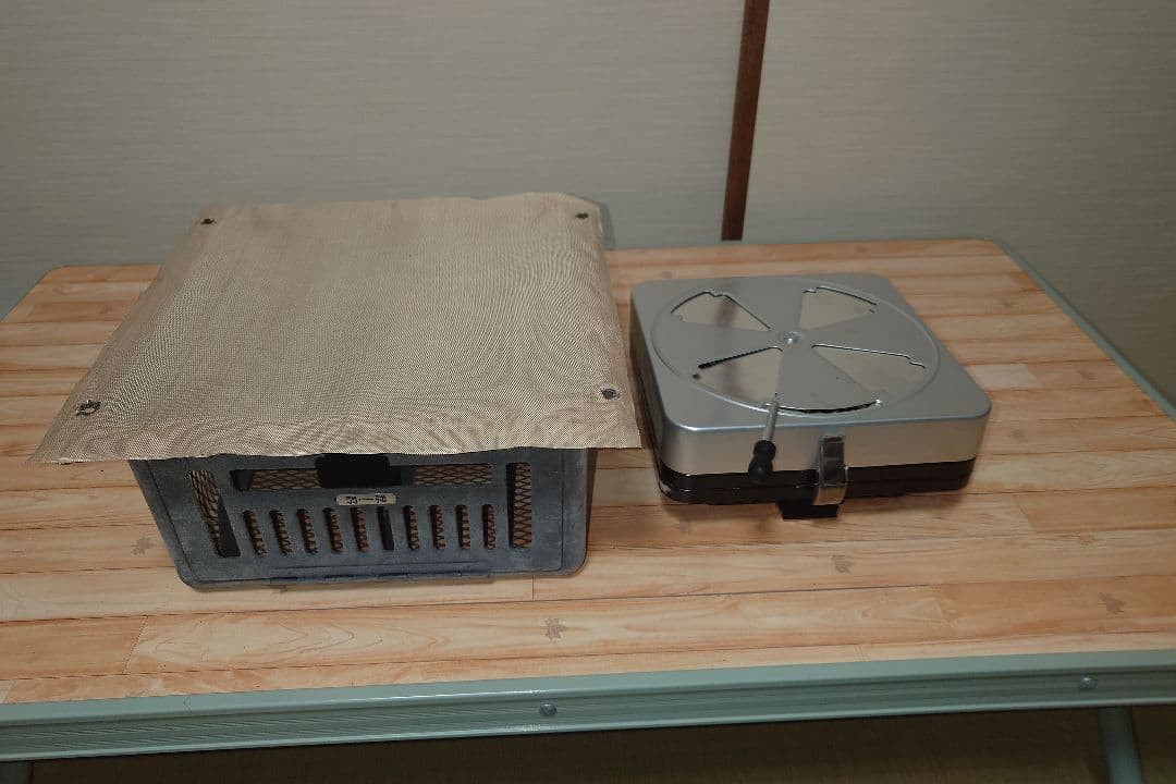 豆炭こたつIGTテーブル流用セット あと掛け布団があればアウトドア使用可能
