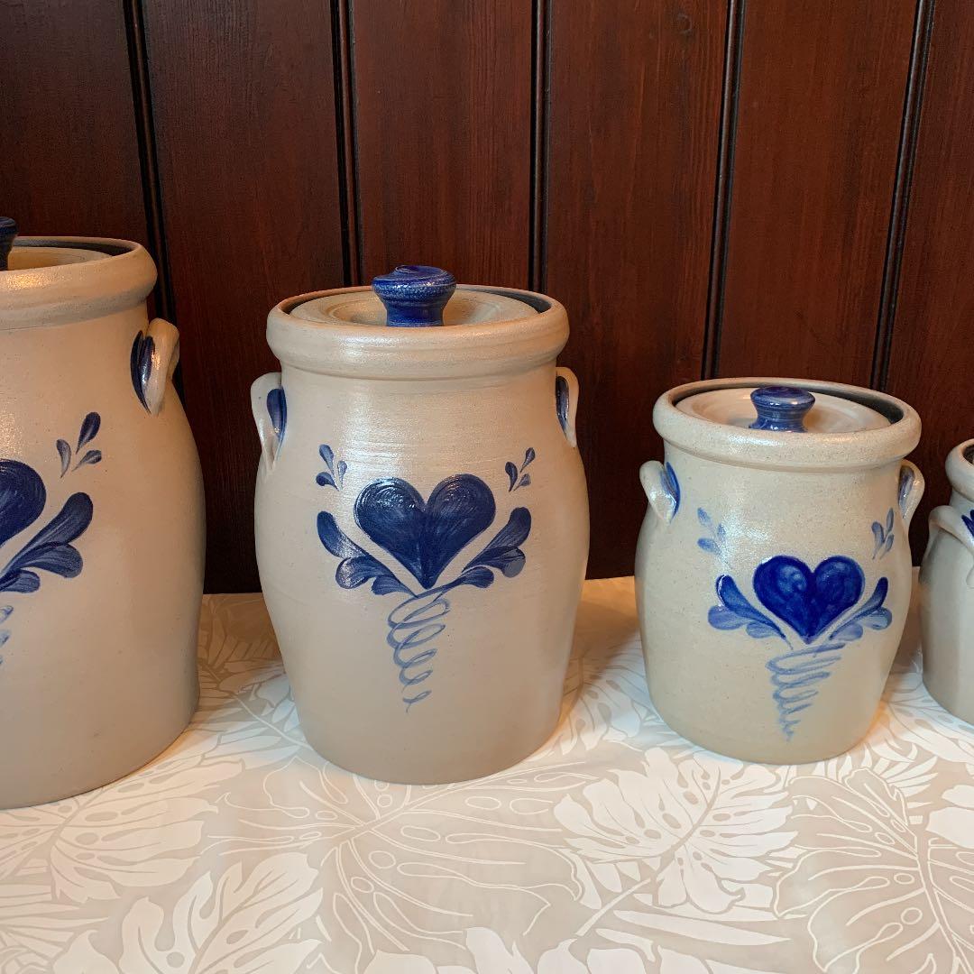 ローポタリー キャニスター(大) ジャー ROWE POTTERY WORKS