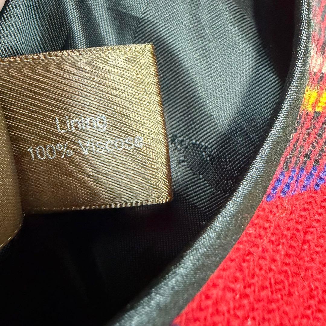 MACKINTOSH スコットランド製 チェックライナー付き 比翼トレンチコート