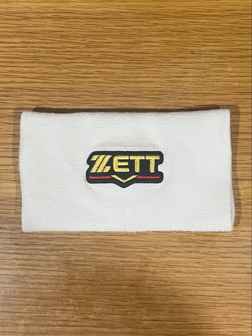 ZETT リストバンド プロ仕様 支給品 薄手