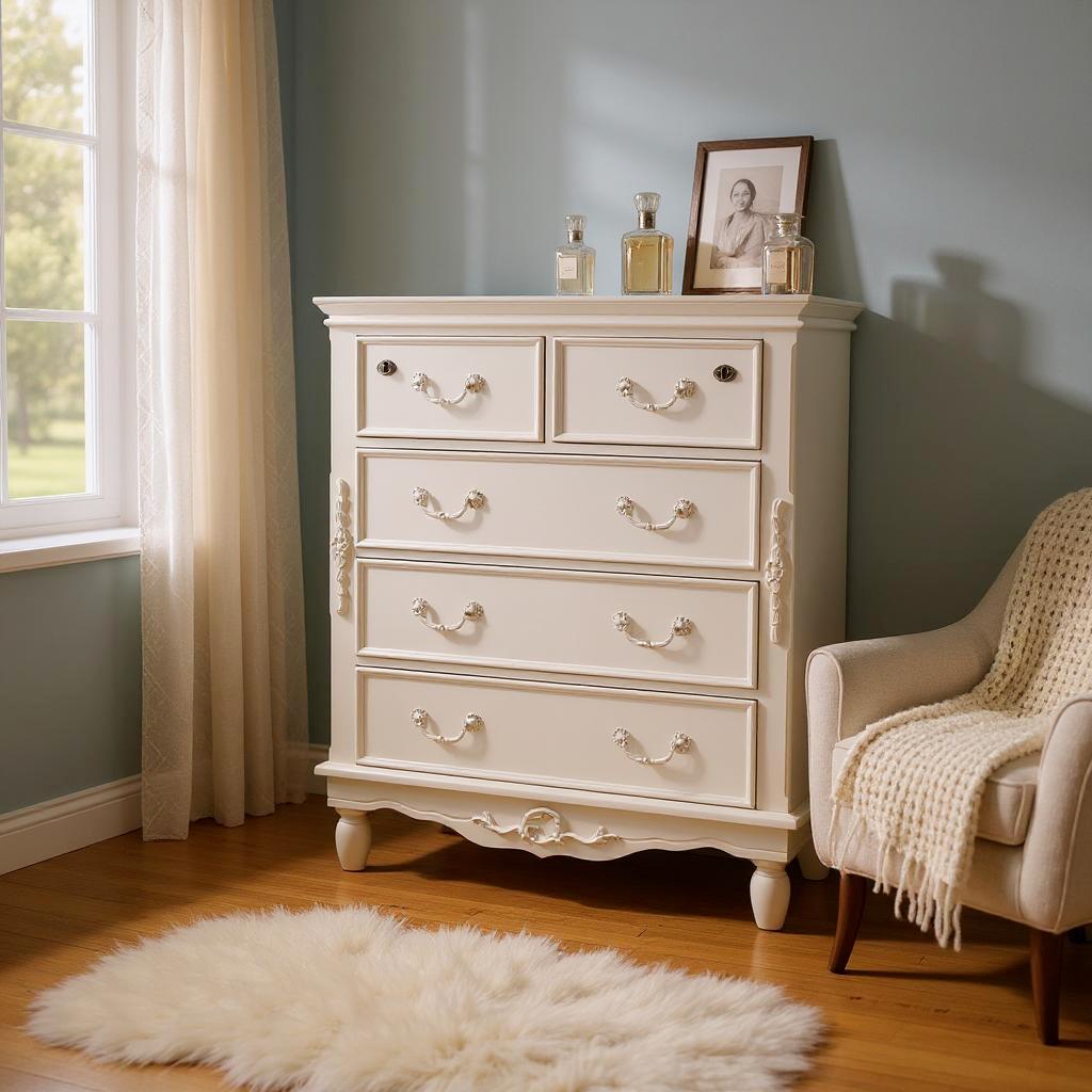 【新品】ハンプトンシリーズ　クラシカルデザインチェスト アウトレット