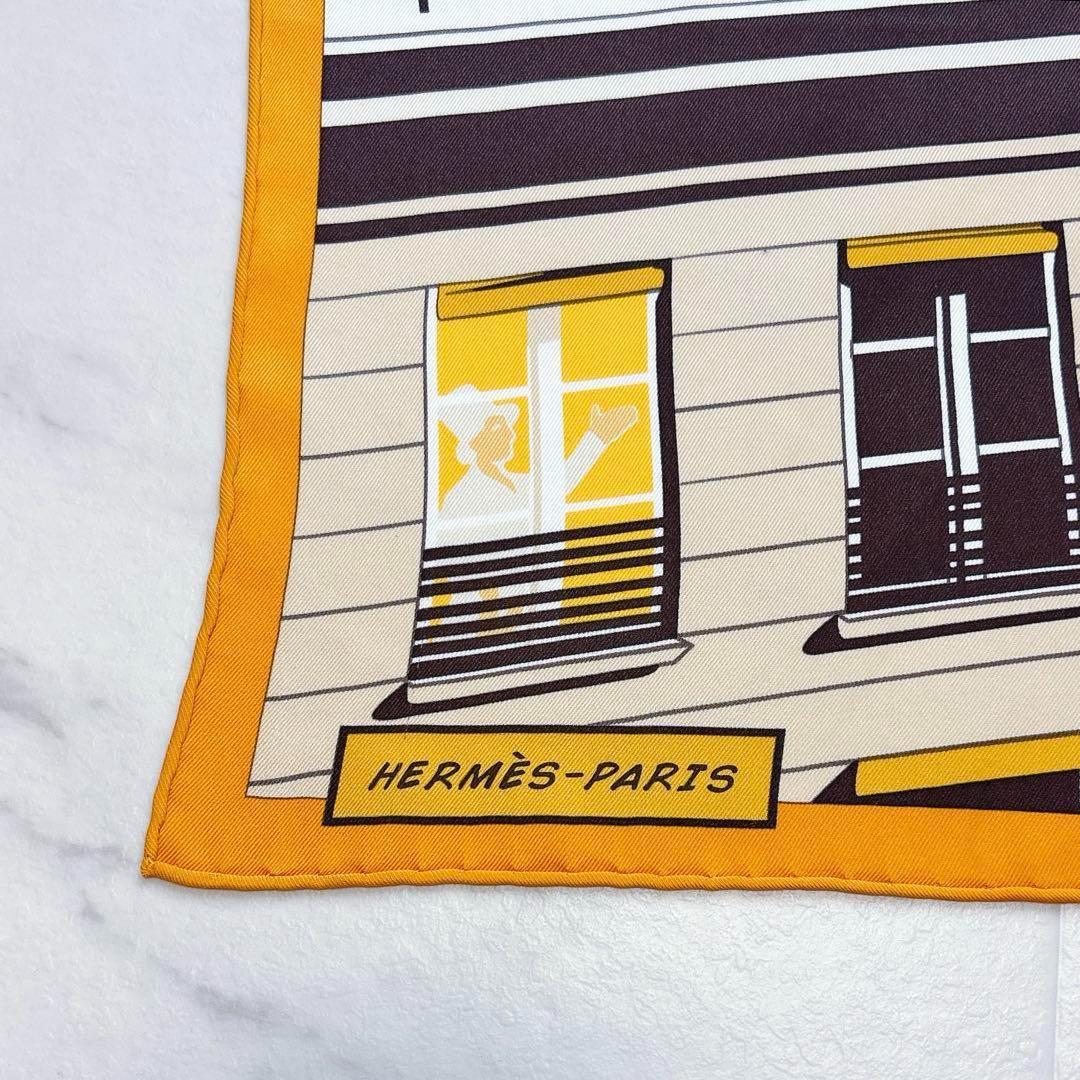 エルメス　カレ70　ミッドナイト フォーブル