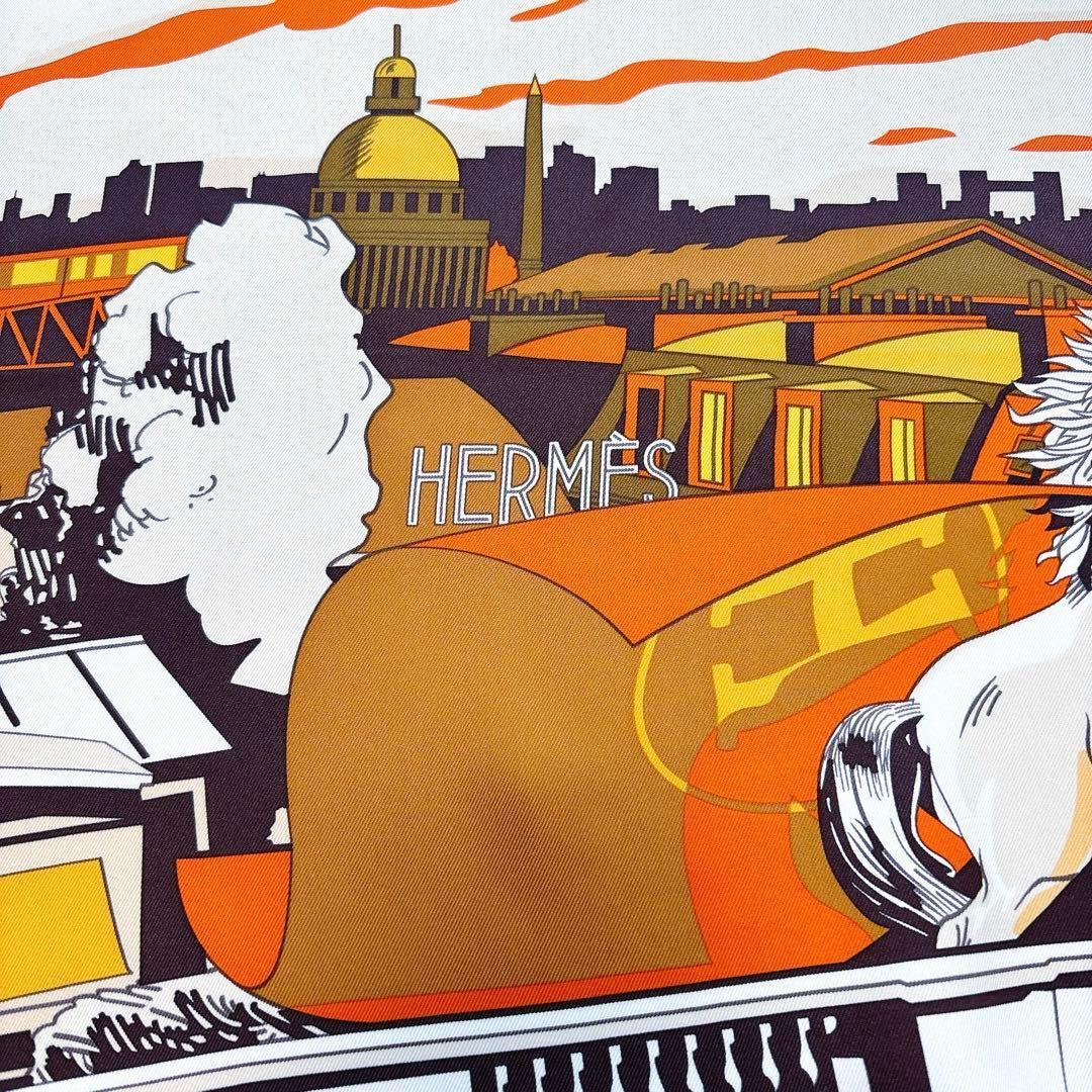 エルメス　カレ70　ミッドナイト フォーブル