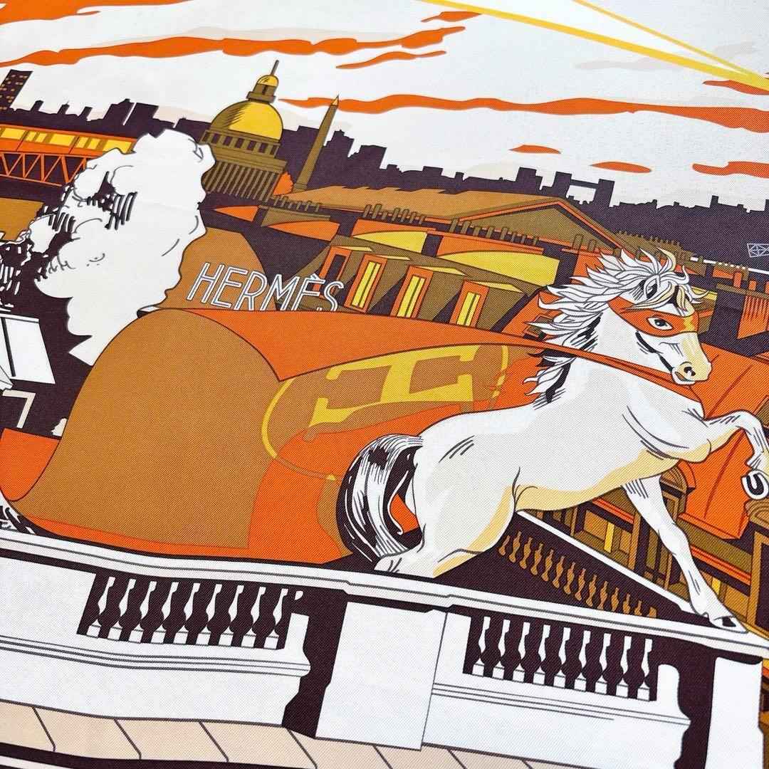 エルメス　カレ70　ミッドナイト フォーブル