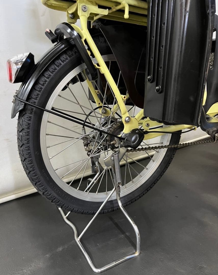 1年保証　新型　パナソニック　ギュットミニ　20インチ　黄色　電動アシスト自転車