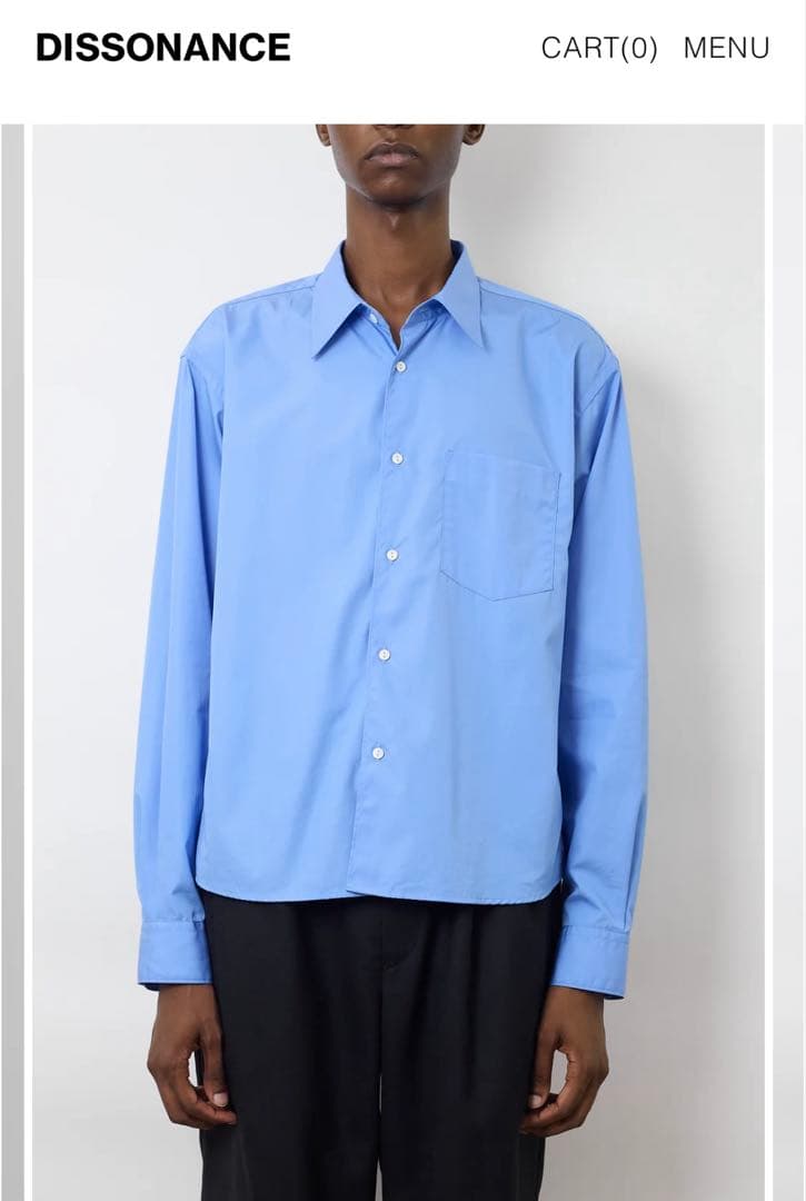 トップス NTRUL CLASSIC SHIRT BLUE