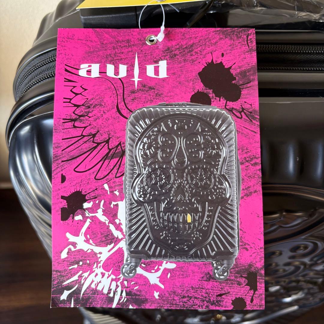 ★siffrer スカルデザイン キャリーケース 機内持ち込み 拡張ファスナー付