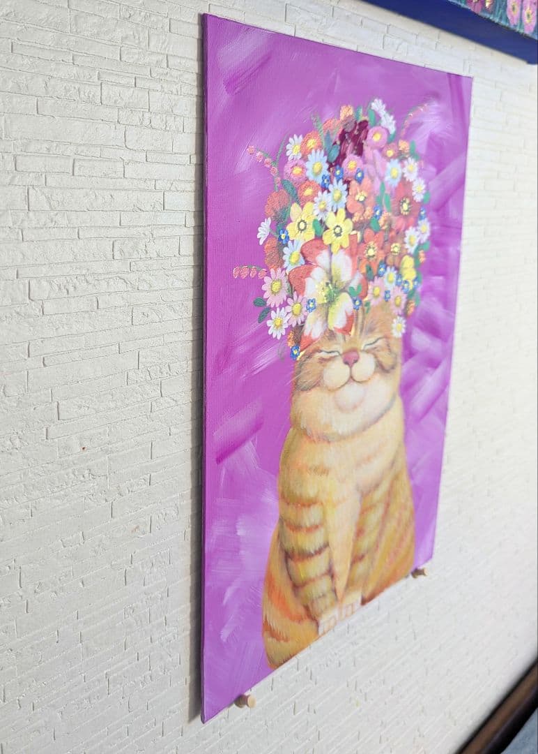 『お花が咲いちゃった猫さん』