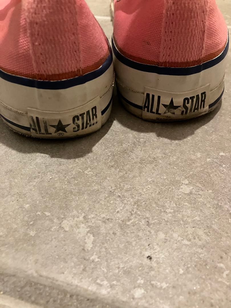 80s コンバースオールスター　オリジナル　ピンク　サイズ10 USA製　ハイ